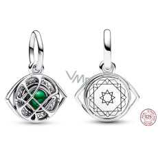 Charm Sterling silver 925 Marvel Doctor Strange Agamotto's Eye, bracelet pendant Charm Sterling silver 925 Marvel Doctor Strange Agamotto's Eye, bracelet pendant