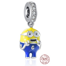 Charm Sterling silver 925 I villain - Mimoni Mimoň Otto, pendant for bracelet film Charm Sterling silver 925 I villain - Mimoni Mimoň Otto, pendant for bracelet film