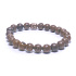 Wooden bracelet natural dark 8mm/ 16 - 17cm,