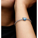Sterling Silver 925 Graduation - Blue Graduation Heart 2023, Graduate Bead Bracelet