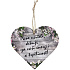 Bohemia Gifts Wooden Decorative Heart with Print - Teacher, Thank You 12 cm