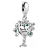 Charm Sterling silver 925 Tree Family is Forever, family bracelet pendant