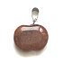 Jasper red Apple of Knowledge pendant natural stone 1,5 cm, full care stone