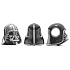 Charm Sterling silver 925 Marvel Star Wars Darth Vader, bead for bracelet