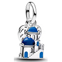 Charm Greece – Santorini, blue domes and the heart of Greece 2-in-1, a memory of the sea, sun, and Greek islands | Travel bracelet pendant