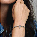 Charm Sterling Silver 925 Game of Thrones Ghost Bead - Ghost Direwolf, Bracelet Bead, Movie