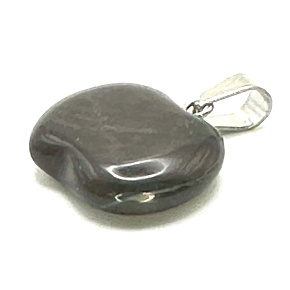 Agate brown Apple of knowledge pendant natural stone 1,5 cm, brings success to life