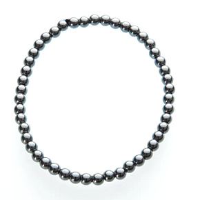 Hematite bracelet elastic natural stone, ball 4 mm / 21 - 22 cm, for men, healthy blood stone Hematite bracelet elastic natural stone, ball 4 mm / 21 - 22 cm, for men, healthy blood stone