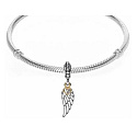 Sterling silver 925 Angel love, 2in1 pendant bracelet symbol