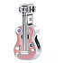 Charm Sterling silver 925 Guitar pink, bead on bracelet interests
