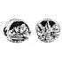 Charm Sterling silver 925 Disney, Beauty and the Beast, Belle and her friends, bead on bracelet movie
