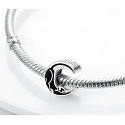 Sterling silver 925 I love you to the moon and back, love bead bracelet