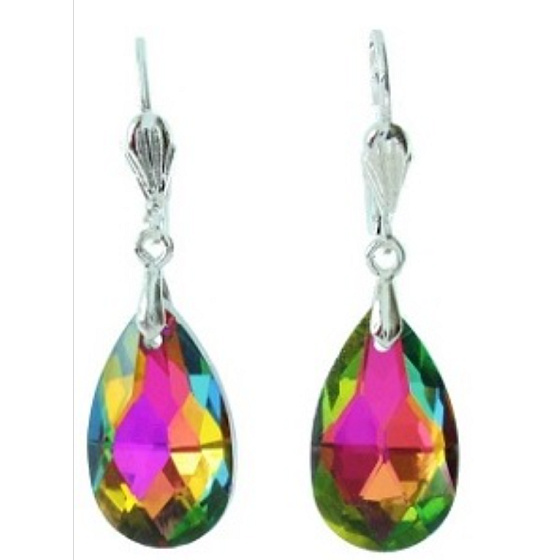 Magical earrings cut teardrop I'm not just a jewel 4 cm