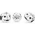 Charm Sterling silver 925 Haunted pumpkin, Halloween bracelet bead