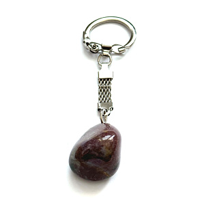 Mokaite Troml keychain pendant natural stone, approx. 10 cm Mokaite Troml keychain pendant natural stone, approx. 10 cm
