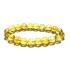 Citrine elastic bracelet natural stone, 10 mm / 19 cm bead, stone of abundance, success