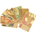 Talisman Gold plastic banknote 1 000 EUR