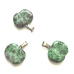 Anyolite / Ruby in Zoisite Apple of knowledge pendant natural stone 1,5 cm, relieves stress
