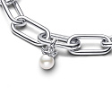 Charm Sterling silver 925 Angel on a cloud - Mini medallion, bracelet pendant symbol