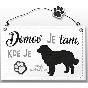 Nekupto Pets wooden sign Lamb 155 x 98 x 5 mm