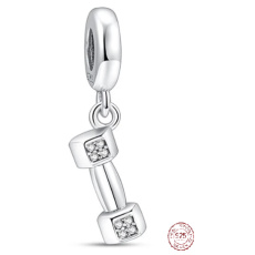 Sterling silver 925 gym, china, lucky bracelet pendant