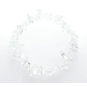Crystal bracelet elastic chopped natural stone 19 cm, gets rid of everything negative