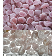 Rose quartz for regenerative therapy, approx. 3 - 4 cm, 1 piece, love stone