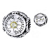 Charm Sterling silver 925 Zodiac sign, cubic zirconia Sagittarius, bead for bracelet