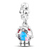 Sterling silver 925 Sweet family, family bracelet pendant