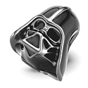 Charm Sterling silver 925 Marvel Star Wars Darth Vader, bead for bracelet