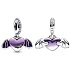 Charm Sterling silver 925 Vampire heart with wings, Vampire, Halloween bracelet pendant