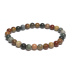 Jasper Ocean bracelet elastic natural stone, ball 6 mm / 16 - 17 cm, stone of positive energy