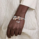 Charm Sterling silver 925 Infinite Glow, friendship bracelet bead