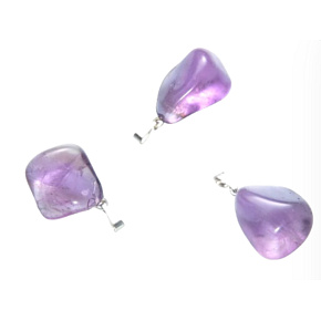 Amethyst Brazil Tumbler pendant natural stone, 2,2-3 cm, 1 piece, AAA quality, stone of kings and bishops Amethyst Brazil Tumbler pendant natural stone, 2,2-3 cm, 1 piece, AAA quality, stone of kings and bishops