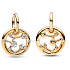 Charm Sterling silver 925 Gold plated Zodiac sign Sagittarius, bracelet pendant