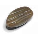 Botswana Gray Agate Tumbled Natural Stone 40 - 100 g, 1 piece, brings success into life