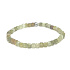 Garnet Tsavorite green facet bracelet elastic natural stone, ball 4,5 mm / 16 - 17 cm, gardener mascot