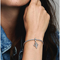 Charm Sterling silver 925 Magic Dragon, bracelet pendant, film