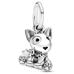 Charm Bul Teriér, pes, přívěsek na náramek zvíře