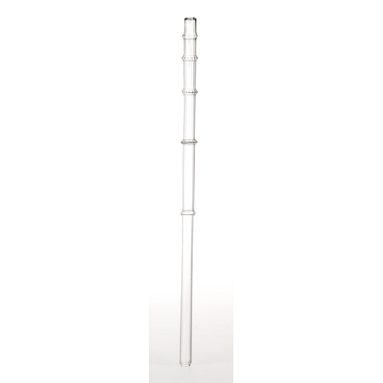 Masaru Emoto Calamus glass straw 24 cm