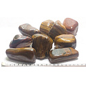 Tiger Eye Tumbled natural stone 100 - 160 g, 1 piece, stone of the sun and earth, brings luck and wealth