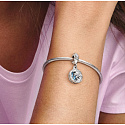 Charm Sterling Silver 925 Disney Ice Kingdom Elsa Pendant Bracelet Movie