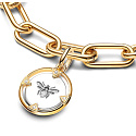 Charm Sterling Silver 925 Mini Locket Bee Protect Your Energy, Animal Bracelet Pendant