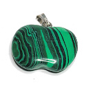 Malachite Apple of Knowledge pendant 1,5 cm, stone of fulfilled wishes