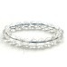 Azeztulite crystal bracelet 9,7 - 10,5 mm / 16 - 17 cm high frequency energy