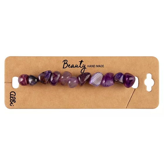 Albi Amethyst elastic bracelet 20 cm