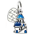 Charm Greece – Santorini, blue domes and the heart of Greece 2-in-1, a memory of the sea, sun, and Greek islands | Travel bracelet pendant