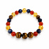 Bracelet with a story – I believe in you, natural minerals, 8 mm bead / wrist 14–15 cm