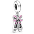 Charm Sterling Silver 925 Ballet Slippers, Pendant Bracelet Interests