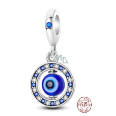 Charm Sterling Silver 925 Blue Eye Protection, Pendant Bracelet Symbol Charm Sterling Silver 925 Blue Eye Protection, Pendant Bracelet Symbol